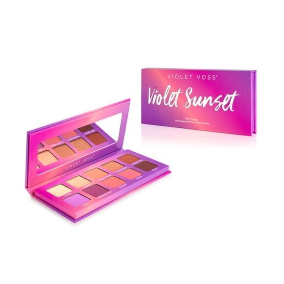 NIB Violet Voss Cosmetics Violet Sunset Make Up Palette - Picture 1 of 10
